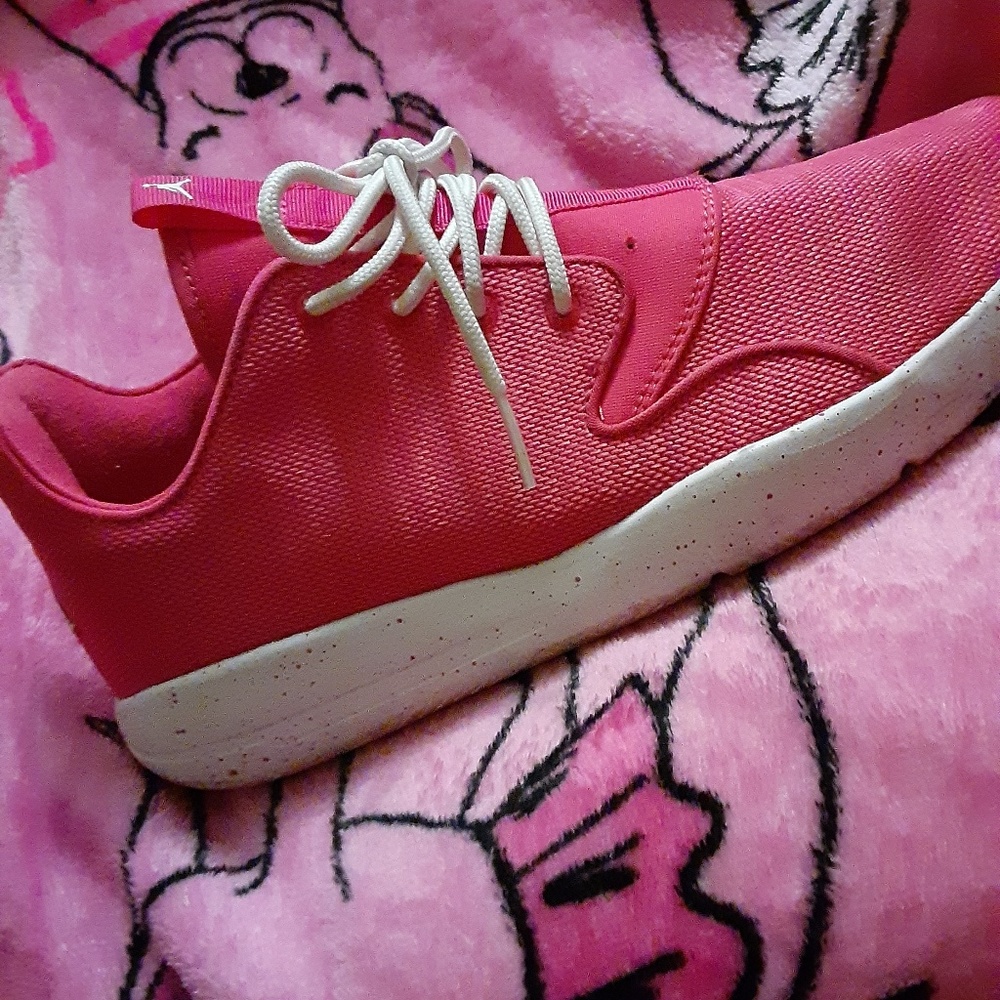 Pink Jordan shoes